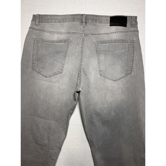 Perry Ellis Jeans Slim Fit Stretch Men 36x32 (38x31.5 Actual) Light Gray Denim - Picture 11 of 13